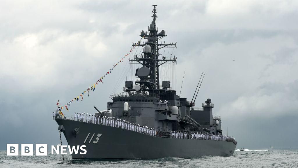 Japan sails warship through Taiwan Strait - reports