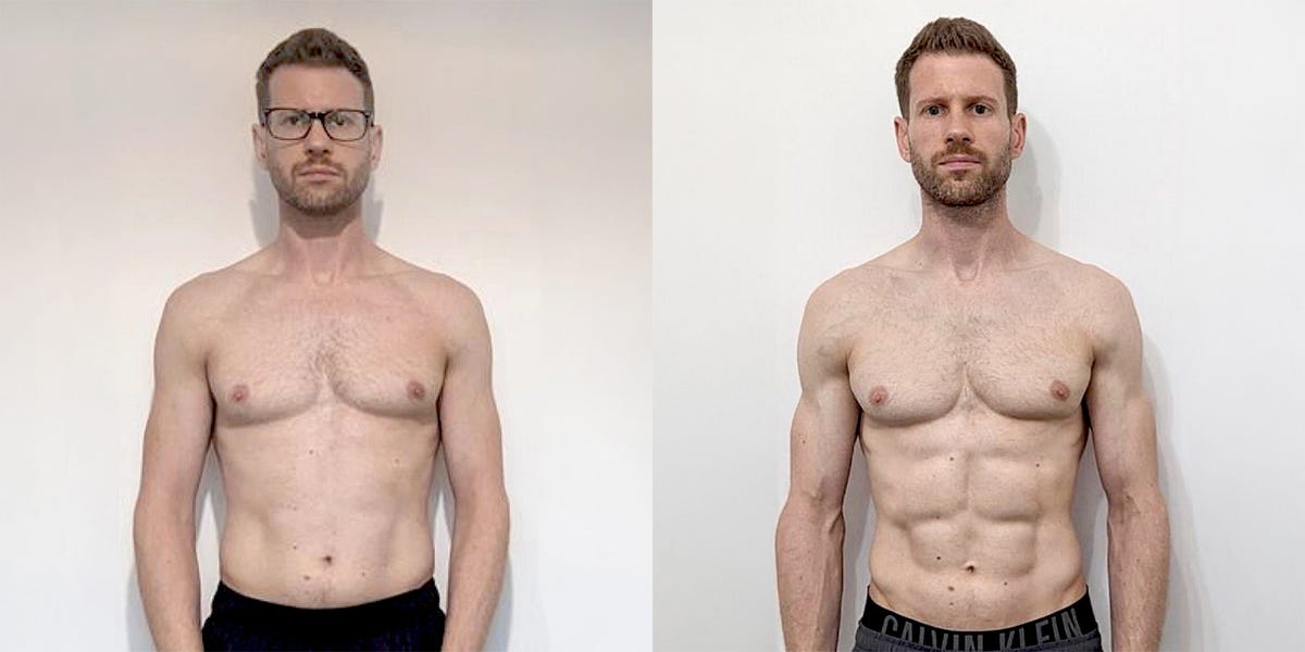 A 41-year-old transformed his body with 2 diet changes and 1 simple workout technique